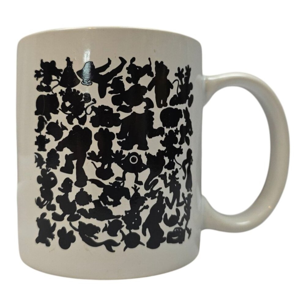 Disney 100 Years Of Wonder Color Changing Mug 2023 Zak! Character Silhouettes